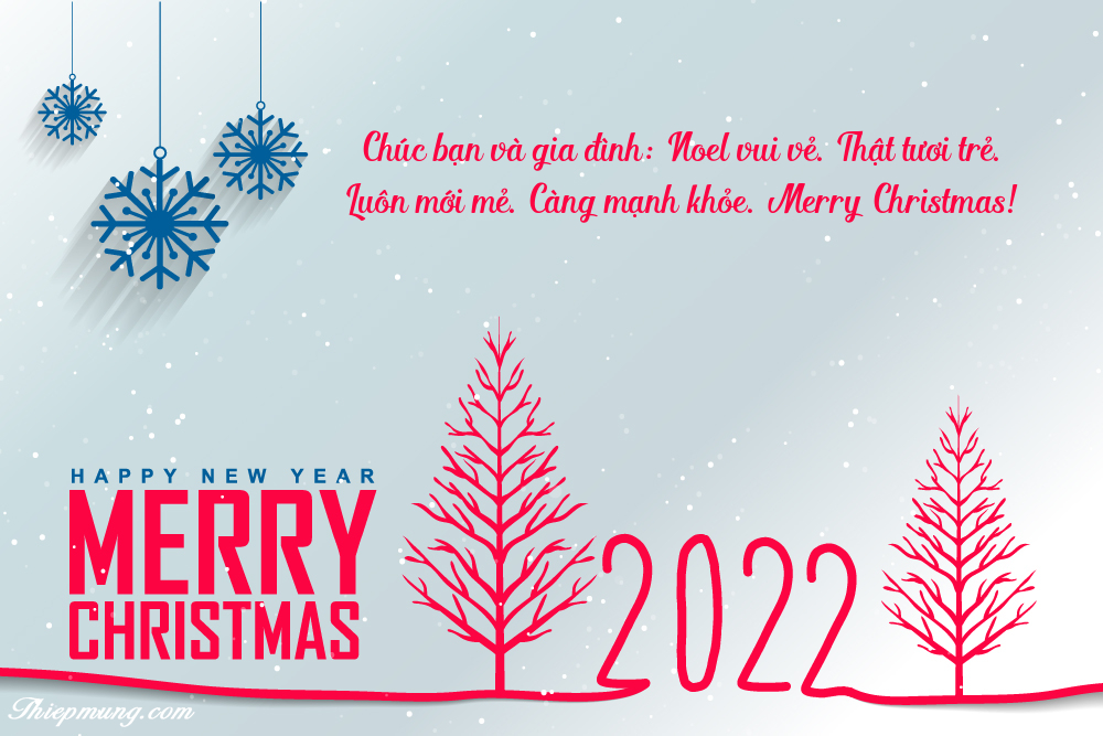 Top mẫu thiệp chúc mừng giáng sinh Merry Christmas đẹp nhất 2022 - Hình 4