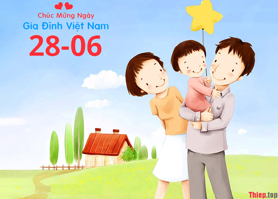 Tổng hợp những hình ảnh gia đình hạnh phúc cho ngày gia đình Việt Nam 2020
