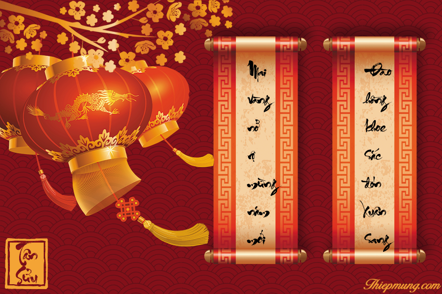 Tổng hợp những mẫu thiệp thư pháp chúc tết Nhâm Dần 2022 - Hình 8 Tổng hợp những mẫu thiệp thư pháp chúc tết Nhâm Dần 2022 - Hình 8