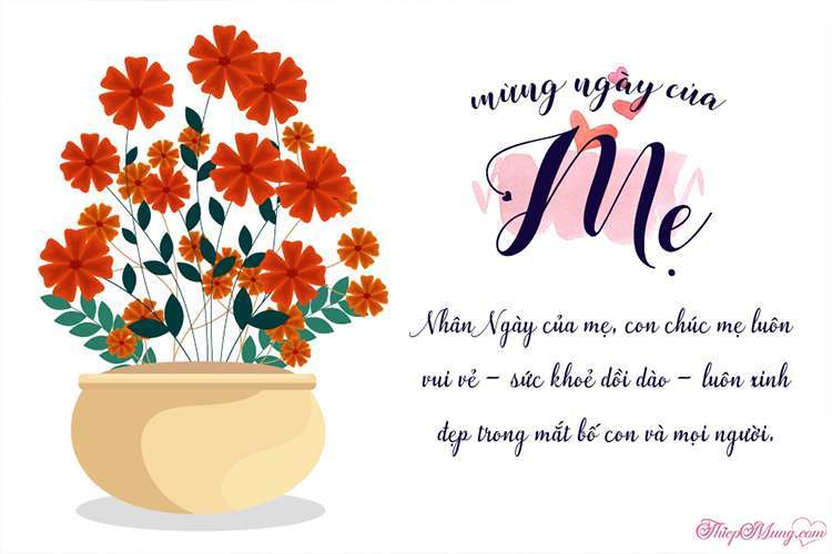 Top những mẫu thiệp chúc mừng Ngày của Mẹ đẹp nhất dành cho Mẹ - Hình 10