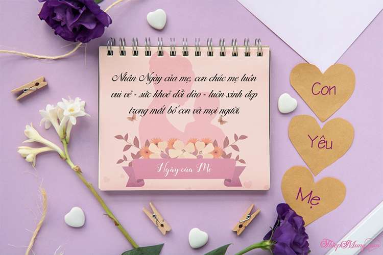 Top những mẫu thiệp chúc mừng Ngày của Mẹ đẹp nhất dành cho Mẹ - Hình 2