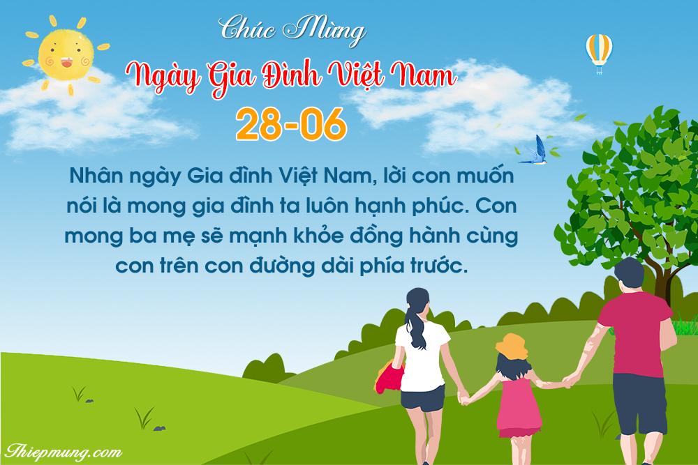 Top các mẫu thiệp chúc mừng Ngày gia đình Việt Nam 2022 đẹp và ý nghĩa nhất - Hình 12