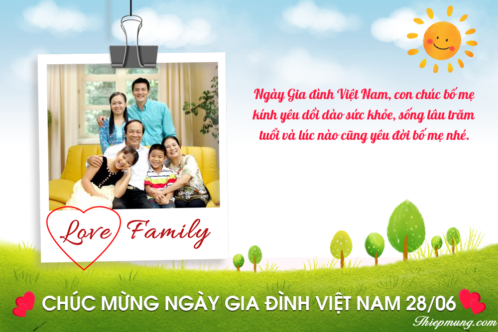 Top các mẫu thiệp chúc mừng Ngày gia đình Việt Nam 2022 đẹp và ý nghĩa nhất - Hình 14