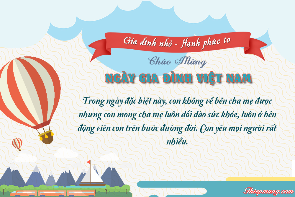 Top các mẫu thiệp chúc mừng Ngày gia đình Việt Nam 2022 đẹp và ý nghĩa nhất - Hình 3