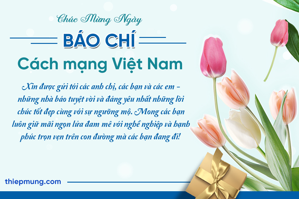 Mẫu thiệp kỷ niệm 96 năm Ngày Báo Chí Cách Mạng Việt Nam 21/06 - Hình 3