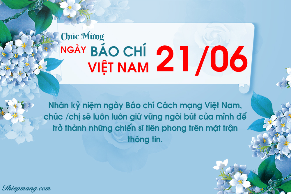 Mẫu thiệp kỷ niệm 96 năm Ngày Báo Chí Cách Mạng Việt Nam 21/06 - Hình 5