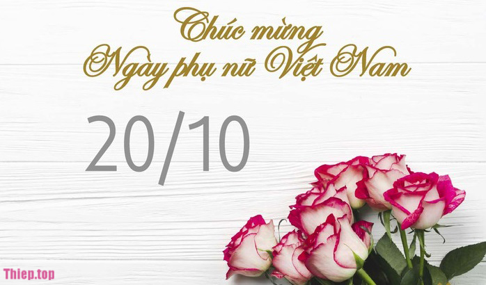 Top hình ảnh chúc mừng 20/10 ngày Phụ nữ Việt Nam miễn phí - Hình 14