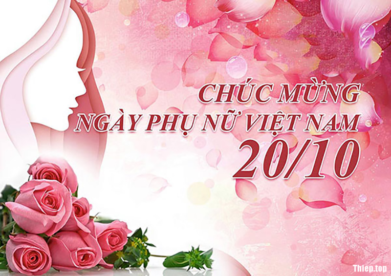 Top hình ảnh chúc mừng 20/10 ngày Phụ nữ Việt Nam miễn phí - Hình 15