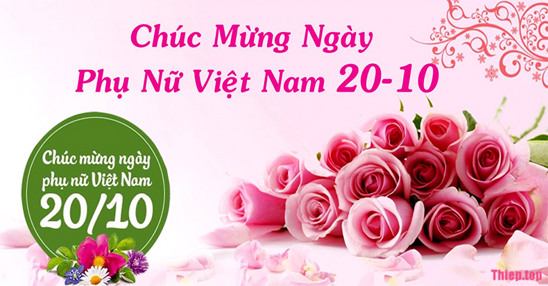 Top hình ảnh chúc mừng 20/10 ngày Phụ nữ Việt Nam miễn phí - Hình 4