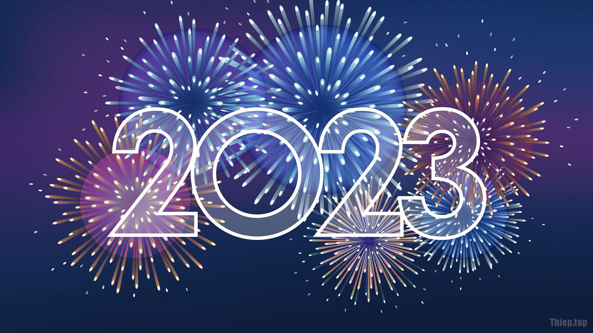 Top Hình nền chúc mừng năm mới 2023 Full HD Tải miễn phí - Hình 11
