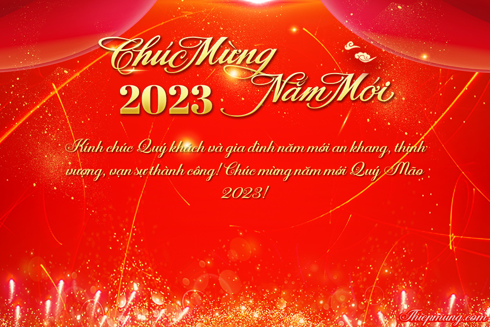 Top thiệp chúc mừng năm mới 2023 cho công ty, doanh nghiệp  - Hình 8