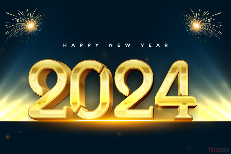 Top hình ảnh chúc mừng năm mới 2024 đẹp nhất - Hình 1
