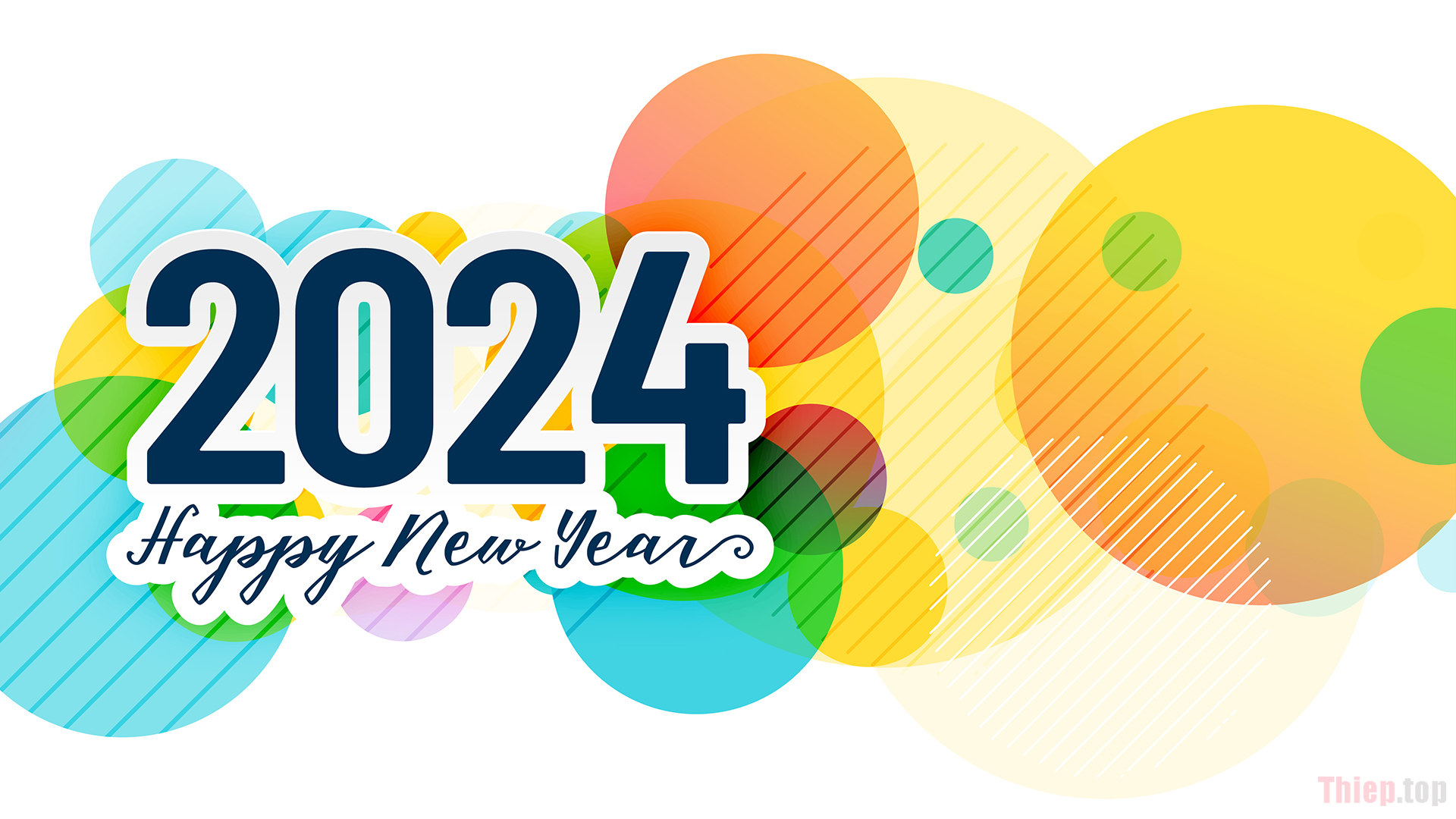 Top Hình nền chúc mừng năm mới 2024 Full HD Tải miễn phí - Hình 3