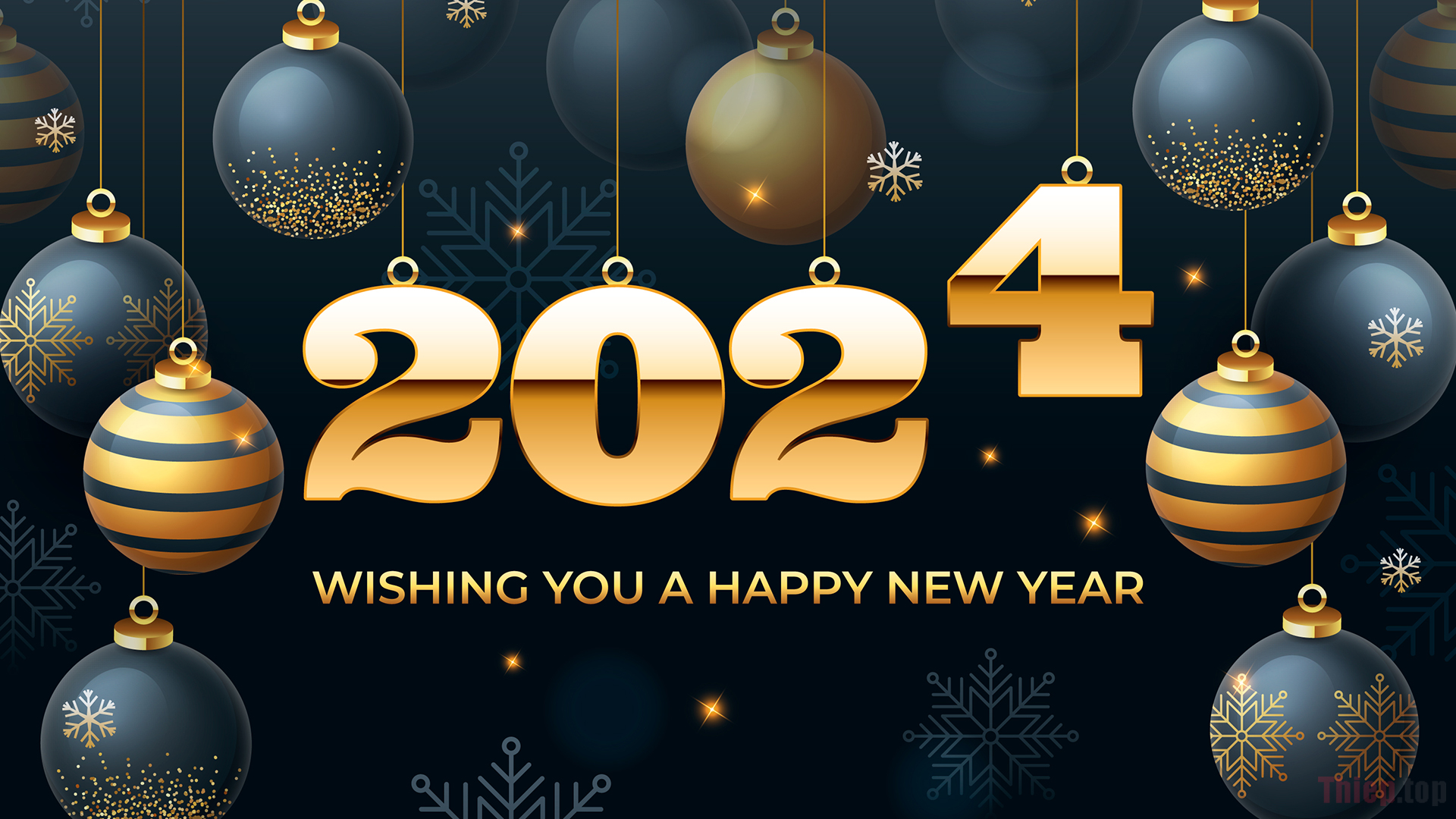Top Hình nền chúc mừng năm mới 2024 Full HD Tải miễn phí - Hình 7