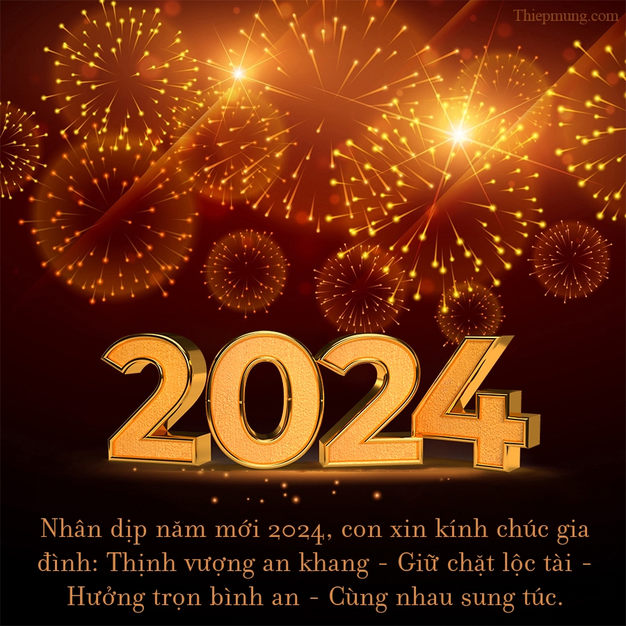 101+ Thiệp chúc mừng năm mới 2024 tải xuống Miễn Phí - Hình 2