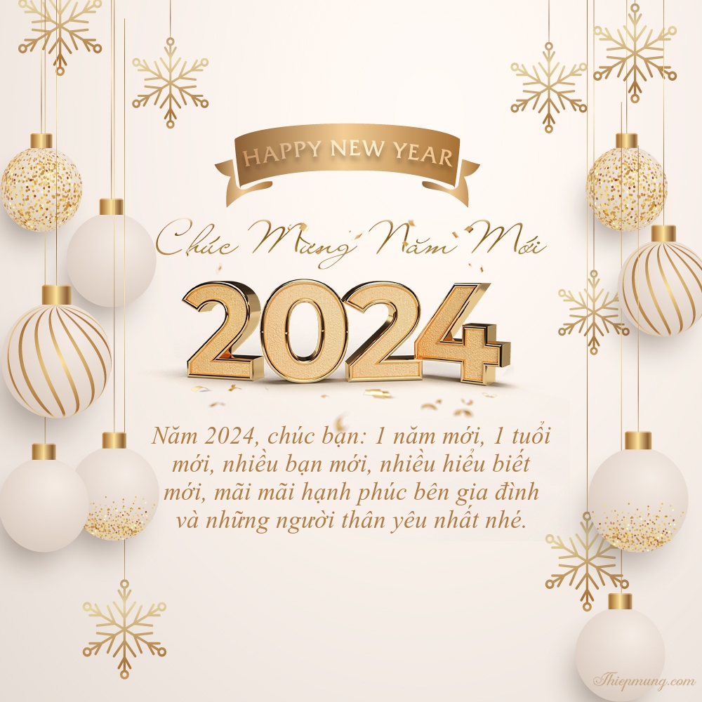 101+ Thiệp chúc mừng năm mới 2024 tải xuống Miễn Phí - Hình 5